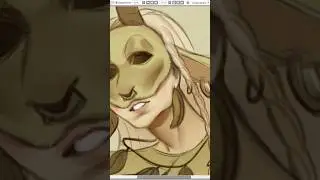 Drawing Yaelokre Oc 🌾 #speedpaint #harpyhare #digitalart #art #рисование