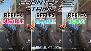 CS2 NVIDIA REFLEX DISABLE vs ENABLE vs ENABLE + BOOST: UPDATE 4/JAN/24 WITH NVIDIA LATENCY ANALYZER