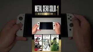 Metal Gear Solid Master Collection Vol.1 for Nintendo Switch #mgs #switch #unboxing