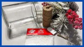 Christmas Arrangement DIY || Christmas Craft || Just 1 DIY
