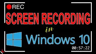 Screen recording in Windows 10. Fast and easy.