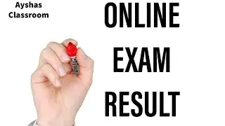 Exam2 result #ayshasclassroom