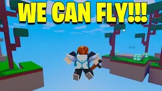 New FLYING BACKPACK IS INSANE! Roblox Bedwars