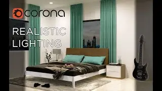 3d Max Corona Render Exclusive Bedroom Lighting Tutorial by Vinod Irshetti