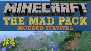 Minecraft MAD PACK #4 'LIGHTNING!' (MadPack Modded Survival)