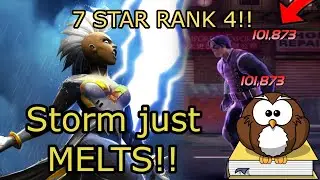 7* RANK 4 STORM: Now this is POWER!! - Marvel Contest of Champions