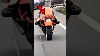 La moto più sicura del mondo🤯