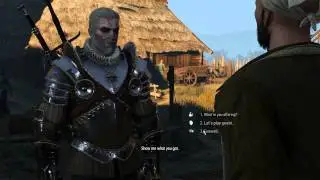 The Witcher 3 - Buy Nilfgaardian Armor - 1080p 60 FPS