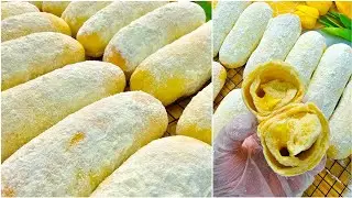 Pillowy Soft Cheese Roll #cheeseroll #liely #bread 