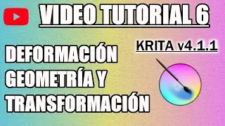 ✍️ Krita Tutorial 6 (English subt) - Geometry, Transformation, Deformation & Dynamic Brush