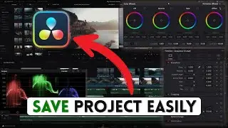 How to Save a Project in DaVinci Resolve 2025?
