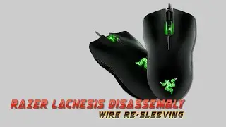Razer Lachesis Disconnection Issue Fix[Wire Sleeving]