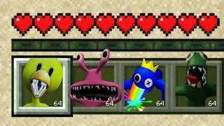 Minecraft PE : FORBIDDEN RAINBOW FRIENDS v4 MOD in Minecraft Pocket Edition