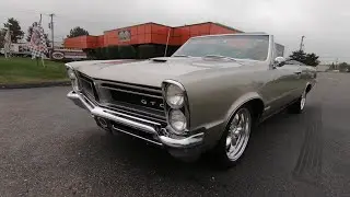 Test Drive 1965 Pontiac GTO Convertible Restomod Vanguard Motor Sales
