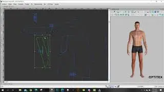 SIMULACION #OPTITEX3D BERMUDA MASCULINA