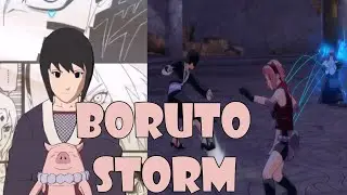 ШИЗУНЕ В МОДЕ BORUTO STORM - НАРУТО ШТОРМ 4