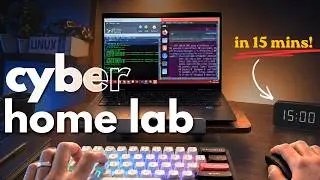 Build your Cyber security Lab at Home in 15 minutes (Only one laptop needed)