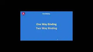 What is One Way Data Binding in Angular | Tamil