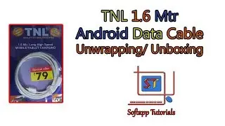 TNL 1.6 Meter Android Data Cable Unwrapping