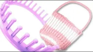 How to make an Easter Basket on a Round Loom
