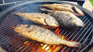Tasty grilled DORADO on KAMADO JOE 2