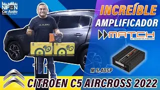 Citroën 2022 Increíble amplificador MATCH M5.4 DSP.