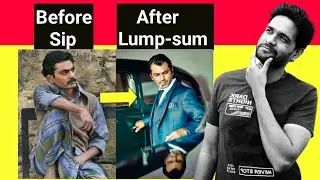 SIP vs Lump Sum investment. Best way to invest explained in Hindi.
