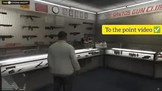 Selecting Pump Shotgun with flashlight GTA 5 ✓