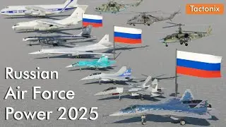 Russian Air Power 2025 - Russia Air Force Fleet Explained