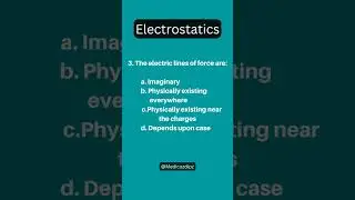 Electrostatic MDCAT mcq 