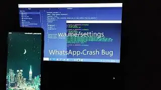 Whatsapp Crash Bug#cybersecurity #securitybreach #whatsappsecurity   @WhatsApp   @FacebookBusiness