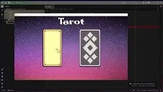 Pygame Tarot App Code Along 01 - Title Screen