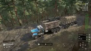SnowRunner - Log Runner - Log Running