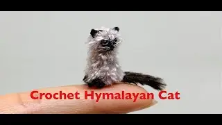 Crochet Himalayan cat/ amigurumi himalayan/ handmade by bambinoZoo