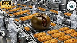 Inside a Morinaga Factory: The Chocolate Persimmon Baking Line (Full Process)