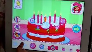 Готовим торт на День Рождение!!!  Видео про игру на приготовление праздничного торта!