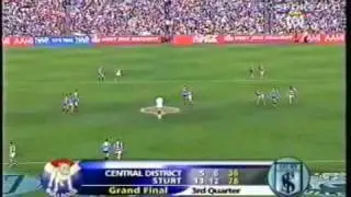 SANFL 2002 Grand Final. Sturt v Central. Second Half