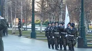 Трудовые Резервы Москвы | Прохождение Торжественным маршем у Могилы Неизвестного Солдата 22.02.20