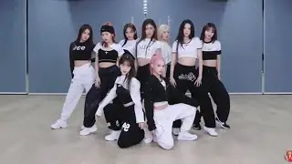 Kep1er - We Fresh (Dance Practice Mirrored + Zoomed)