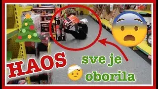 PRAVIMO HAOS U PRODAVNICI IGRACAKA - NADJA PALA I SVE OBORILA
