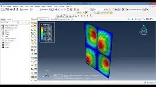 Abaqus Basic Videos - Finding frequency in Abaqus #shorts