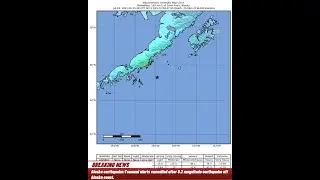 Alaska earthquake:Tsunami alerts cancelled after 8.2 magnitude earthquake off Alaska coast.