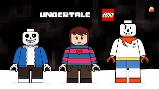 Undertale | Drawing Undertale Lego Minifigures | Lego Undertale | #LEGO