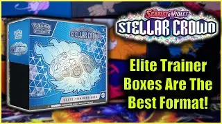 Opening Another Pokémon TCG Scarlet & Violet Stellar Crown Elite Trainer Box