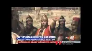Fatih Sultan Mehmet'in çocukluk defterinden çok özel bilgiler!