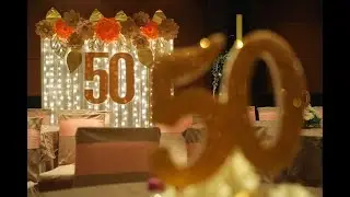 50th wedding anniversary program video