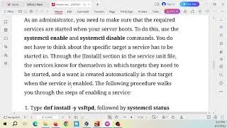 Redhat Linux 9 Lab: Lab 17.11. Set the default target to multi-user.target.