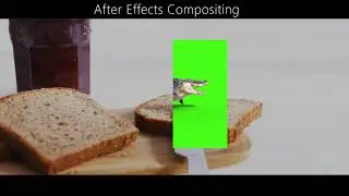 After effects Compositing keying and colour correction