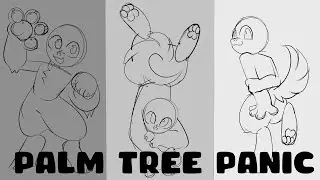 Palm Tree Panic | YCH Animation Meme | [CLOSED]
