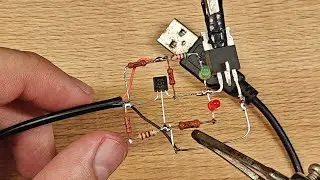 Самодельное автоматическое зарядное устройство для Li-Ion аккумуляторов 3,7V от USB